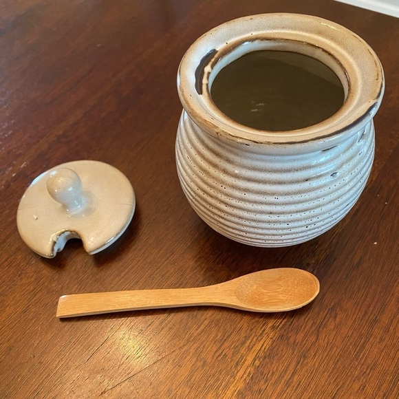 Bloomingville honey pot with dipping spoon - Picture 4 of 8